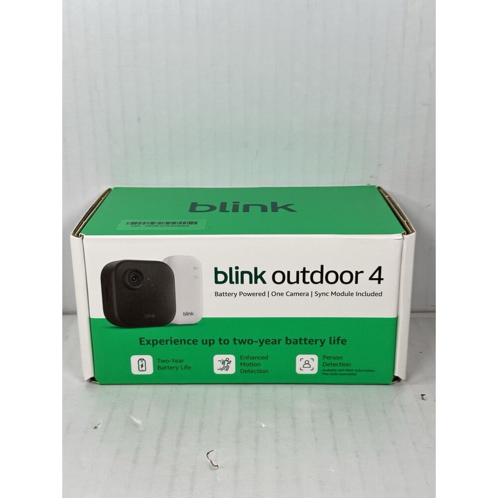 Blink Outdoor 4 Battery Powered Camera w/ Sync Module BRAND NEW